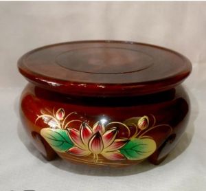 Đôn Tròn THỜ đắp hoan sen nhiều cỡ .gỗ tràm Nhiều cỡ