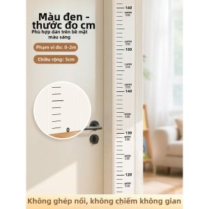 ZHENMIAO | Cây Đo Chiều Cao Trẻ Em Minh Bạch Có Thể Gỡ Ra
