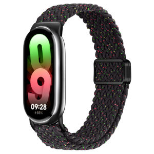 Braided Loop Strap for Xiaomi Mi Band 10 9 8 Accessories Replacement Correa for Xiaomi Smart Band 10 9 8 NFC Magnetic Bracelet