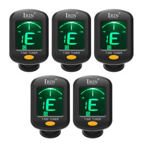 IRIN | IRIN T-500 Guitar Clip-on Tuner LCD Display Tuner Guitar Ukulele Bass Violin Cello Universal 360Degree Rotatable Guitar Parts