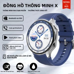 Đồng Hồ Thông Minh OPPO Watch X Cao Cấp Dành Cho Doanh Nhân Bộ Nhớ Lớn 32G Chống Nước Theo Dõi Sức Khỏe Dành Cho Nam Hỗ Trợ GPS Tương Thích Với IOS Và Android