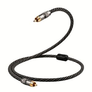 YYTCG | YYTCG HiFi RCA Cáp Âm Thanh Đồng Trục Đực SPDIF Cáp Kỹ Thuật Số Cho DVD Máy Chiếu Tivi Loa Khuếch Đại Âm Thanh Cao Cấp Kết Nối