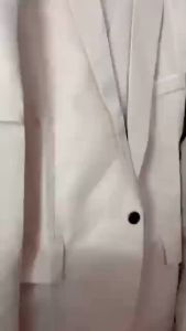 Men Business Slim Blazer Suit Tuxedo Coat Formal Wedding Pants Long Trousers Set(Blazer and trousers)three-piece