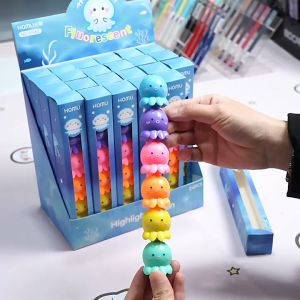 Murah Banget - Set Stabilo Pastel Lucu / Textliner Motif Karakter Lucu / Spidol Pastel Lucu Warna Warni