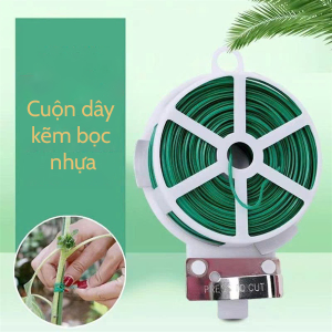Cuộn Dây Buộc Đồ Buộc Cây Cảnh Đa Năng (Dây Nhựa Lõi Kẽm) Dây Buộc Đồ Trang Trí Vườn Dây Buộc Màu Xanh Lá - Lazada