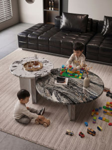 CHUWU | Italian Luxury Marble Round Coffee Table