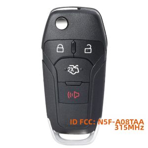 KEYECU N5F-A08TAA Remote Key Fob Dành Cho Ford Fusion 2013-2016 3248-A08TAA 164-R7986 Với ID49 Chip 315 MHz Không Có Chức Năng Không Dây