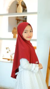 Mysha Kids Muslimah Hijab Anak Malay Mina series Jilbab Anak Perempuan Jersey Ity Korea 2-10 tahun