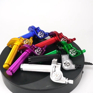 7/8" 22mm Motorcycle Throttle Grip CNC Aluminum Quick Twist Throttle Assembly with Cable