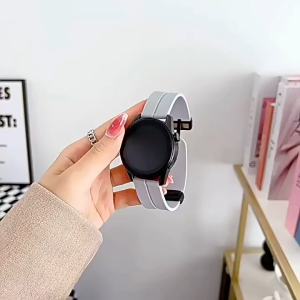 Magnetic Buckle Silicone classic Band For Amazfit Active 2 Strap 20mm Watch sporty comfortable Strap