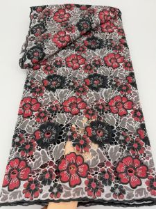 OLEVO | AT3003-A1 African Guipure Cord Lace Fabric 2026 High Quality Lace Embroidery 5 Yards Nigerian French Mesh Lace For Wedding Dress