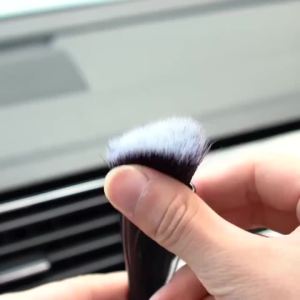 BYD CARE | Car Logo Double-ended Cleaning Brush Dust Removal Tool For BYD Atto 3 Yuan Plus Han Tang EV F3 E6 Dmi Song F0 Qin Pro G3 I3 Ea1