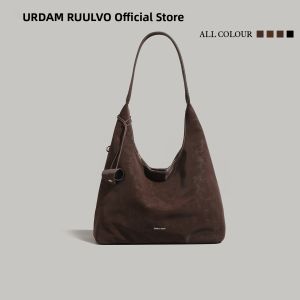 URCDN RDALVO | Retro Oil Wax Tote Bag Female