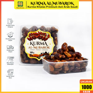 Kurma Murah 1 Kg dan 500 Gram Korma Khalas Saad Premium Asli Arab Lembut Manis
