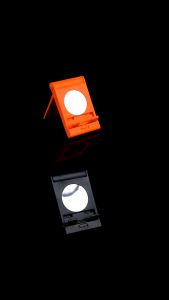 PHONE HOLDER AUTOMATIC FLIP - DUDUKAN HP HOLDER MEJA STAND MODEL MIRROR NO.881 - HOLDER HP