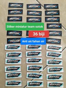 STIKER TEAM SOTOK | STIKER AUDIO | STIKER SOUND | STIKER SOUNDSYSTEM | STIKER CROMO | STIKER PACK | STIKER ISI 36 BIJI