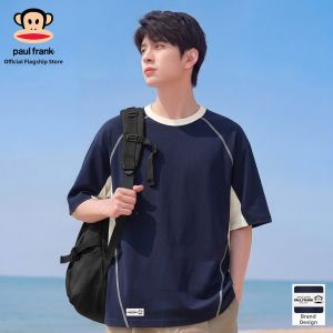 Paul Frank | Color Block Stitched Short Sleeve T-Shirt Cool Sensation Mens Summer