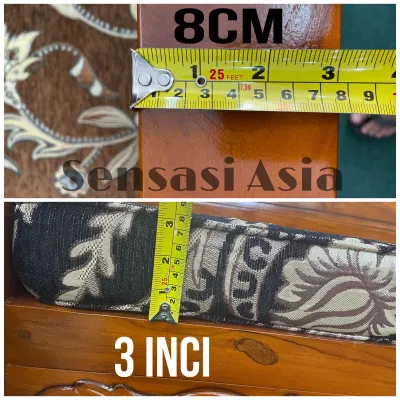 KERUSI KAYU JATI SOFA SET KAYU JATI COBRA SOFA SET Teak wood full set