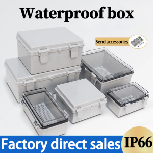Outdoor Electrical Waterproof Case - UV-Resistant Enclosure for Industrial Commercial & Residential Wiring