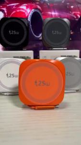 Ilepo | Sạc Không Dây Nhanh 25W Với Khả Năng Tương Thích Từ Tính USB-C Dành Cho Điện Thoại Và Tai Nghe