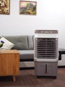 พัดลมไอเย็น 550000 ปริมาณลม 40Lพัดลมแอร์เย็นเคลื่อนที่ แอร์เคลื่อนที่ Air Cooler พัดลมไอระเหยเคลื่อนที่ เครื่องปรับอากาศเคลื่อนที่ได้ พัดลมไอน้ำพกพา พัดลมไอน้ำ พัดลมไอน้ำเย็น