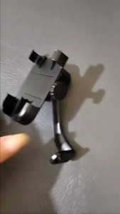 PROMO holder hp tempat dudukan penyangga stand handphone spion di motor material full besi c2