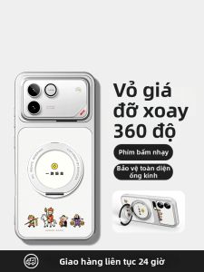Protective Case with Kickstand Shockproof Magnetic Heat Dissipation Full Body