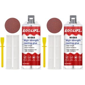 LOOLIFL | W-668 Keo Đúc Cường Độ Cao Để Sửa Chữa Kim Loại Hàn Nguội Chất Kết Dính Chịu Nhiệt Chống Thấm Nước Cho Ống Sắt Đúc Không Gỉ