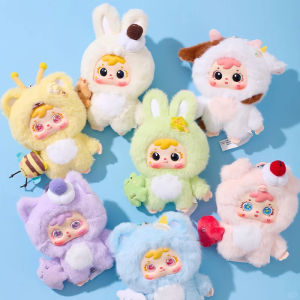 52TOYS | Samuel Hug Hug Ice Cream Cute Pet Series Blind Box Cute Doll With A Mini Magnetic Souvenir Backpack Pendant Mystery Box Fun Gift