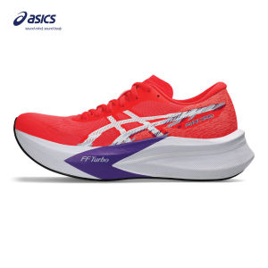 ASICS Women MAGIC SPEED 4 Running Shoes in Flash Red/White
