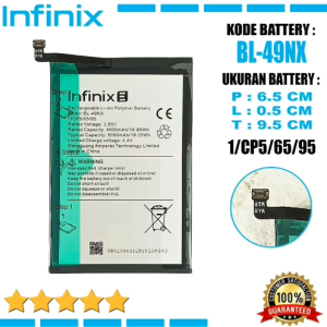 Baterai Infinix Hot 30i X669C Hot 40i Smart 7 Smart 8+ plus Smart 8 Pro Battery BL49NX Original