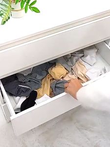 Storage Box Organizer Celana Dalam Tempat Penyimpanan Kotak BraSekat Kaos Kaki Underwear Lemari Laci
