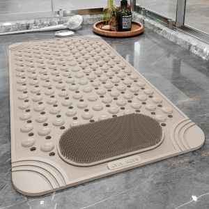 Shower Mat Hotel Quality for A Non-Slip Experience Luxury Anti-Slip Bath Mat with Suction Cups Bathroom Carpet