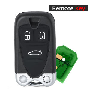 KEYECU PN: 71740257 433MHz PCF7941 / ID46 Chip Remote Key Fob for Alfa Romeo 159 Brera Spider 2005-2007 2008 2009 2010 2011