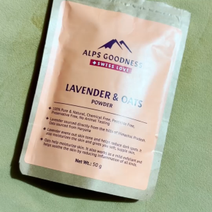 alps goodness lavender & oats powder -50g