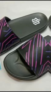 Sandal Selop Abstrak Pria Wanita / Sandal Slop / Sandal Wanita / Sandal Pria Slip On