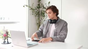 HUION 420&H420&H420X OSU Tablet Graphics Drawing Signature Pad (4-by-2.23 Inches) (Black)