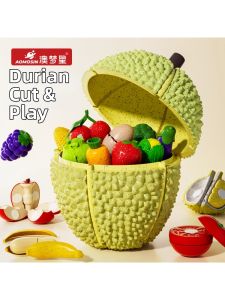 Aomosin | Educational Peelable Bite-friendly Fruits and Vegetables Cutting Playset