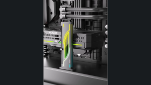 Coolmoon ARGB GPU Adjustable Support Mirror Transparent 5V3P Graphic Card Holder GH6 Aura Sync Game