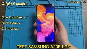 5.8 Samsung A20e A202 A202F A202DS Màn Hình Hiển Thị LCD Bộ Số Hóa Cảm Ứng Có Khung Điện Dung IPS Màn Hình Điện Thoại Di Động Thay Thế