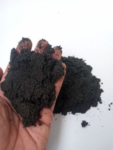 pasir moza hitam halus | karungan isi 5-6kg