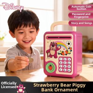 RONGMENGSHIJIE | Fingerprint Password Lock Childrens Piggy Bank
