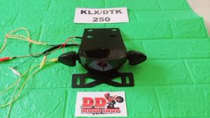 ท้ายสั้น KLX250 DTK250 DTRACKER250 โครงเหล็กหนา 1.2 มม. ใส่ไฟเลี้ยวแต่ง  ไฟท้าย KLX250 DTK250 DTRACKER250