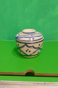 Set 2 thố sành đựng 550 ml ( thố 13 cm )