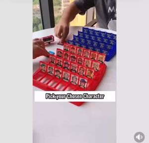 JJTAN Small Version Who is it Family Board Game