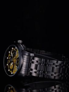 Jam Tangan Pria Kasual Bisnis Diamond Waterproof Asli Tahan Air Premium Original New Model Fashion Import Stainless Steel Titanium Anti Karat Kalender Date Luminous Bercahaya Quartz Analog Aksesoris Arloji Mens Watches Kaca Tebal Tahan Gores -JF30