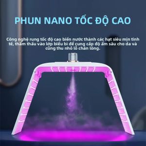 Mặt Nạ LED Gấp Gọn 7 Màu PDT SPA Thiết Bị Trị Liệu Ánh Sáng Trẻ Hóa Da Xịt Dưỡng Da Mặt Và Toàn Thân