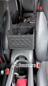 Premium Top Armrest Box Omextra Tempat Tisu Cup Holder Phone Mobil Box