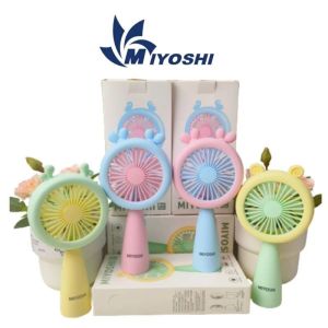 Kipas Angin MIYOSHI Mini Fan Karakter Lucu Portabel Mini USB Murah