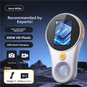 MONLEYTA | High Magnification Handheld Microscope For Jewelry Electronic Repair With LED Light German Quality 100x Pocket Size Gemstone Watch Repair